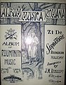 An album of Romanian music issued by Romanian Jewish immigrants in New York at the beginning of the 20th century