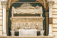 Sarcophagus and effigy of Cangrande I