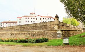 South-western corner of the bastion