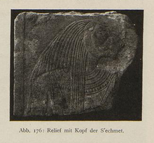 Photograph of a relief fragment