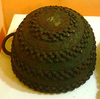 Bronze pot; 9th century; Nigerian National Museum