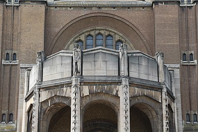 Closeup of the portal
