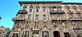 Casa Guazzoni, facade on via Malpighi after 2022 restoration