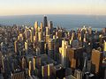 Image 7Downtown Chicago and Lake Michigan (view from the Willis Tower). Photo credit: Adrian104 (from Portal:Illinois/Selected picture)