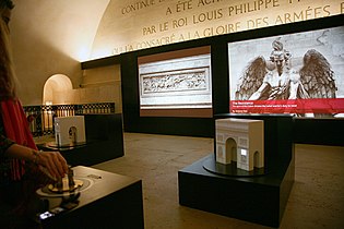 Permanent exhibition about the design of the Arch.