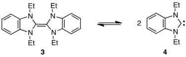 dimerization of diaminocarbene