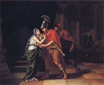 Electra Receiving the Ashes of Orestes