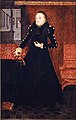 Elizabeth I, c. 1559. Has the spindly arms identified by Strong[28]