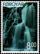 Waterfalls: Foldarafossur, Postverk Føroya
