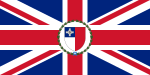 Gouverneursflagge von 1943 bis 1964