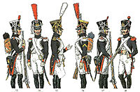 Fusilier-Grenadiers and Fusilier-Chasseurs of the Middle Guard, 1806–1814.