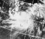 Satellite image of Hurricane Irene