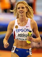 Jelena Sobolewa belegte Rang vier