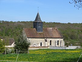 The church in Le Meix-Saint-Epoing