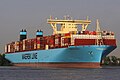 Manila Maersk inbound Hamburg, Germany in June 2018