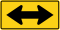 W1-7 Two-direction large arrow