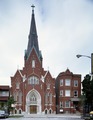 Norwegian Lutheran Memorial Church, or Minnekirken, completed in 1912 in Chicago's Logan Square neighborhood.