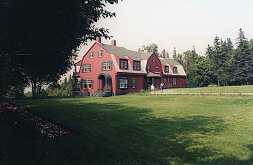 The Roosevelt cottage, a wedding gift from Sara Delano Roosevelt