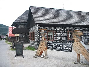Folk architecture in Čičmany