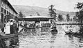 The boating lake excursion restaurant/mill c.1900