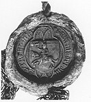Seal of Vygantas, the Duke of Kernavė, 1388