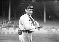 Image 37Photograph of Shoeless Joe Jackson, Black Betsy in hand, in 1913 with the Cleveland Naps, prior to his seasons with the Chicago White Sox. Image credit: Charles M. Conlon (photographer), Mears Auctions (digital file), Scewing (upload) (from Portal:Illinois/Selected picture)