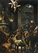 Martyrdom of Saint Lawrence, 1567, El Escorial