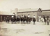 Vaqueros at Empire Ranch, c.1890.