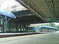 View of Begumpet train station west end