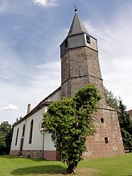 The Protestant church in Waldhambach