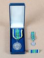 Vaxholm Amphibious Regiment (Amf 1) Medal for Merit in silver