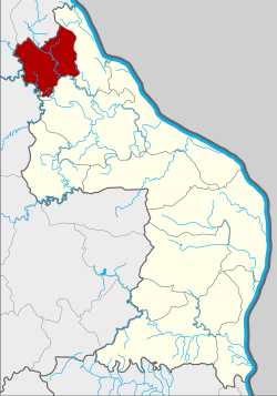 District location in Nakhon Phanom province