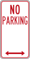(R5-440) No Parking (used in New South Wales)