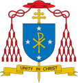 Coat of arms of Cardinal Thomas Williams, archbishop emeritus of Wellington[71]