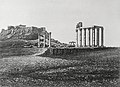 The Temple of Olympian Zeus, Athens, in October, 1839