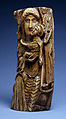 Egyptian ivory carving, one of the earliest examples of what in later Byzantine times was called Eleousa, or "Virgin of Tenderness". 7th century.