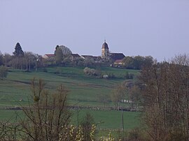 A general view of Dampierre-lès-Conflans