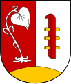 Steigbaum im Wappen von Doksy