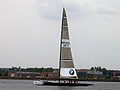 Yacht der IACC-Klasse bei der Kieler Woche, 2005