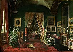 The salon of the Empress Eugénie at the Tuileries Palace
