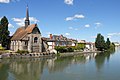 Sens on the Yonne river