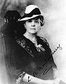 Lucy Maud Montgomery, author, best known for the Anne of Green Gables series