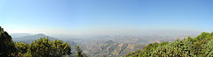 Panoramic view from Savitri Point, Mahabaleshwar