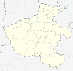 Location of the lake in Henan