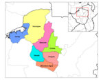 Districts of Mashonaland West