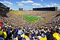 Image 21Michigan Stadium in Ann Arbor is the largest stadium in the Western Hemisphere, and the third-largest stadium in the world. (from Michigan)