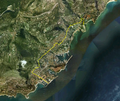 Image 3Satellite view with border (from Outline of Monaco)