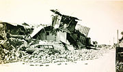 Opera Talkies, a cinema set up for the recreation of the soldiers was destroyed in the quake.