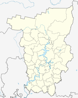 Zhilya is located in Perm Krai