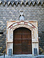 Gothic portal of the Penne Palace, the only surviving 15th-century element of the entire structure.